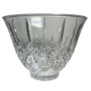 Gorgam Crystal punch bowl blown glass